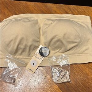 Truekind Women's Strapless Bra - Tan